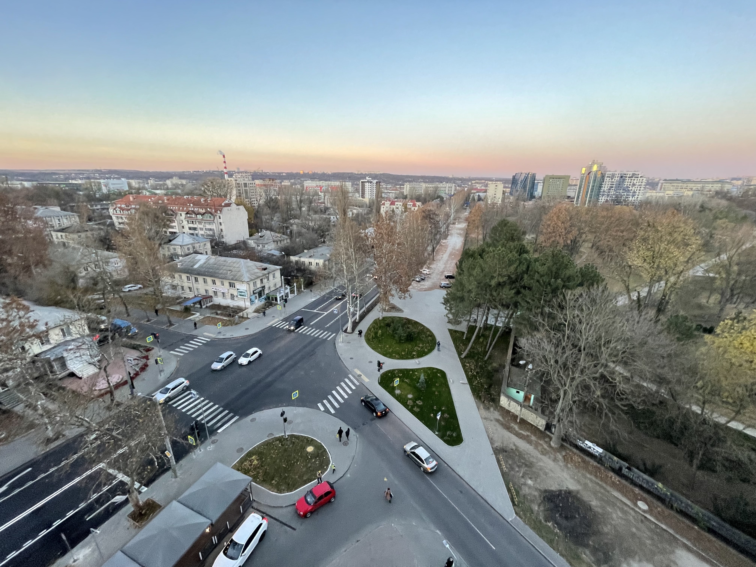 Strada_Ion_Creangă_in_Chișinău Apartament cu 2 camere, Buiucani, lângă Dendrariu